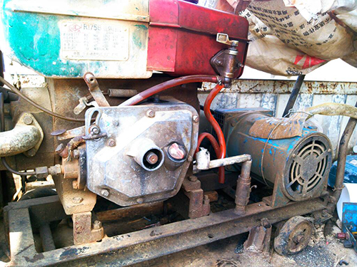 五湖渔场单杠柴油机发电机出租